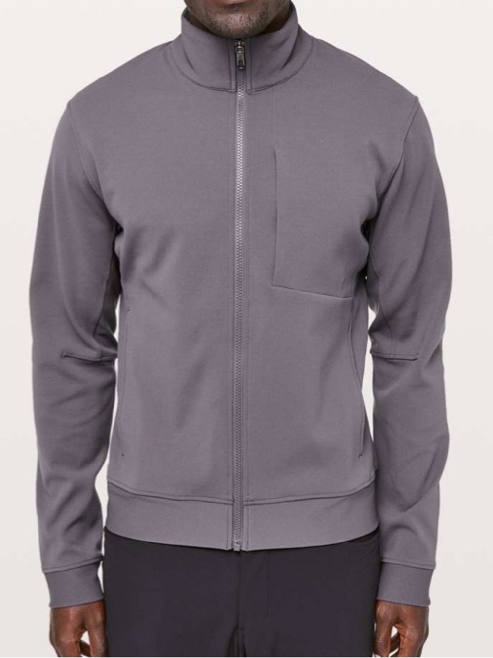 Lululemon Sojourn Jacket Men’s Large Lavender Full Zip Warpstreme Athletic